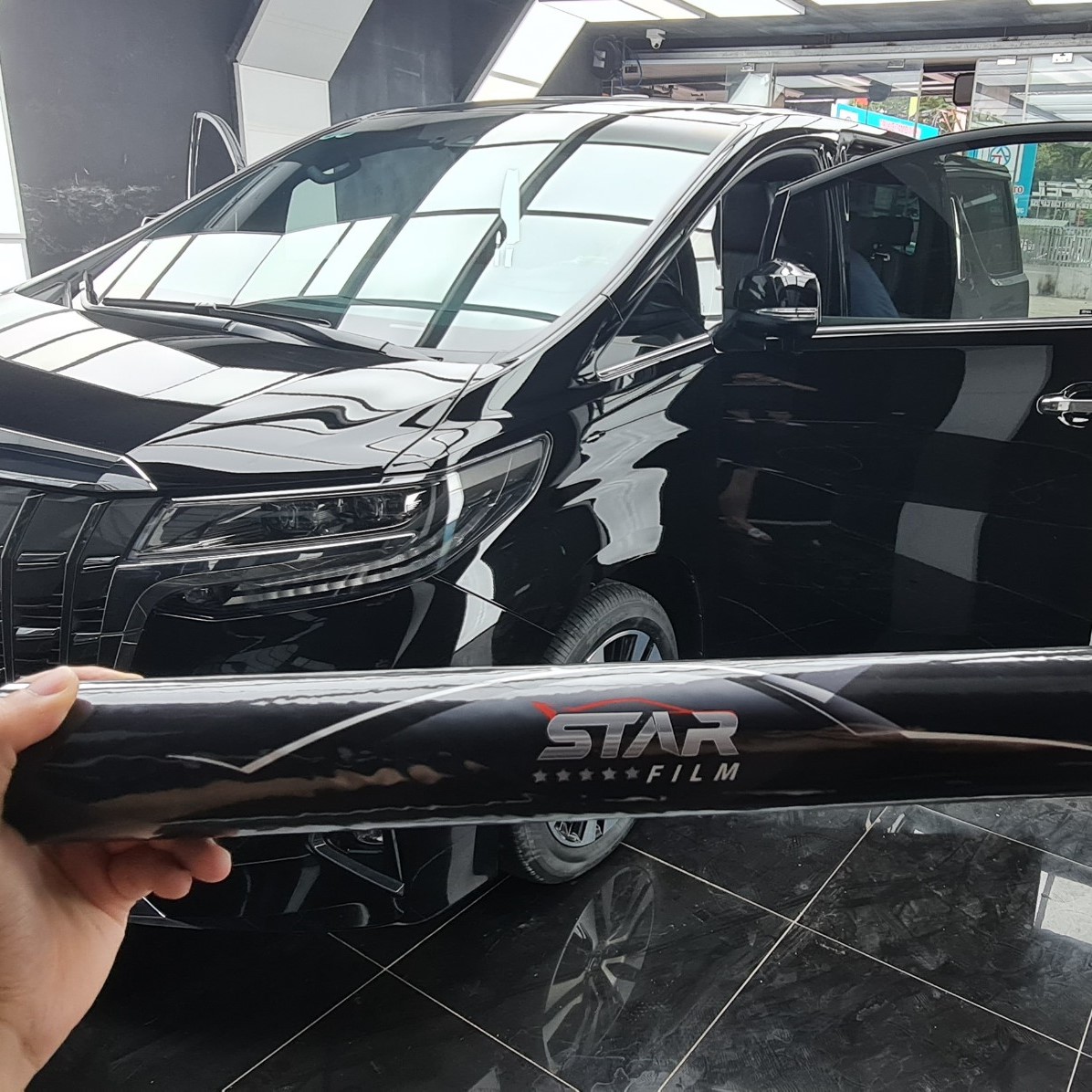 TOYOTA ALPHARD dán bảo vệ PPF TPU STARFILM