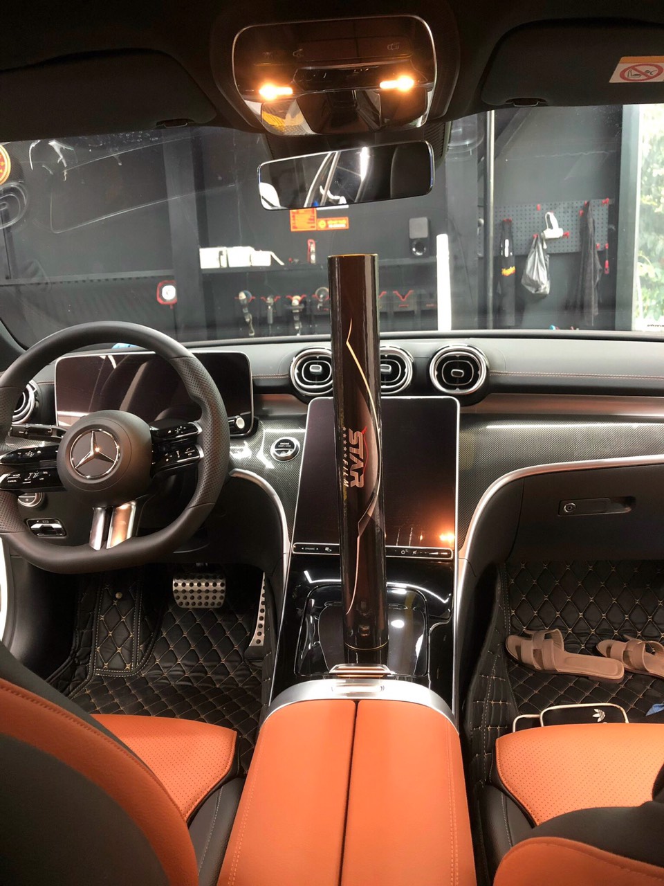 MERCEDES C300 dán bảo vệ PPF TPU STARFILM