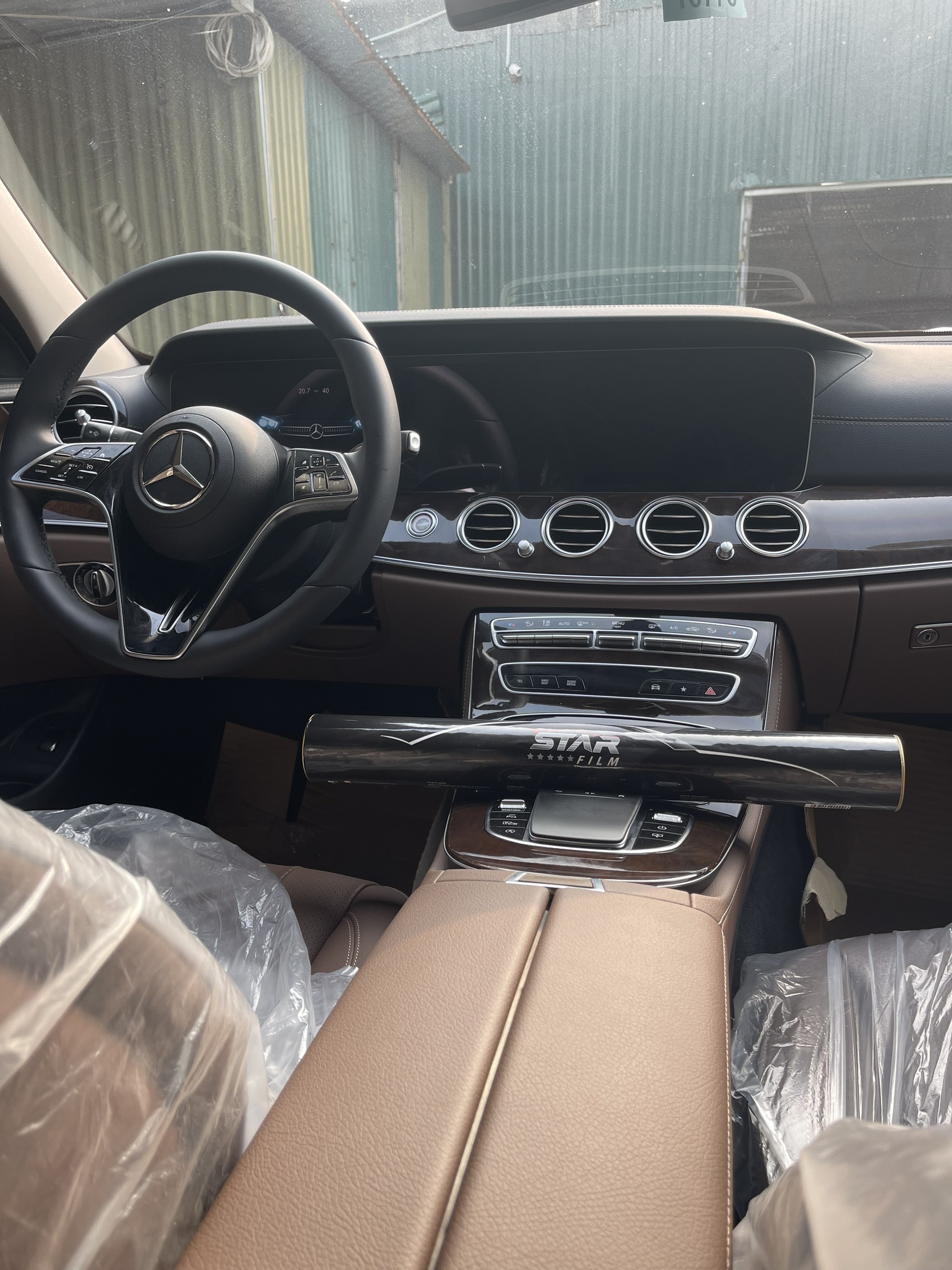 MERCEDES E200 dán bảo vệ PPF TPU STARFILM